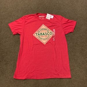 Tabasco Hot Sauce Graphic T-shirt
